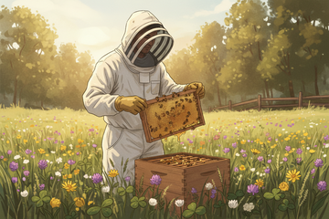 Basic Beekeeping Tips for Beginners (And How to Support a Hive)